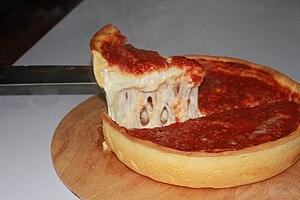 Pizza deep dish