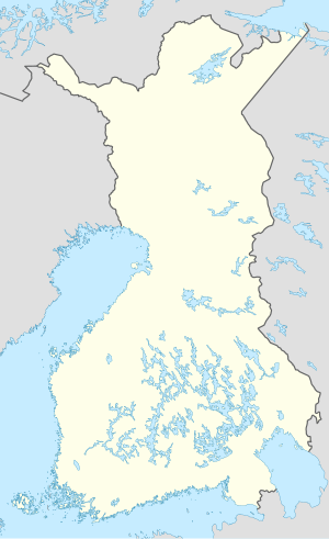 Mappa di localizzazione: Finlandia