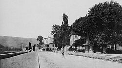 Skyline of Fontaines-sur-Saône