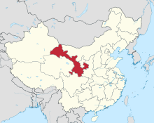 Gansu in China.svg