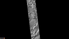 Jones Crater, as seen by CTX camera (on Mars Reconnaissance Orbiter). Regions on the floor containing layers, fans, and dunes are labeled.