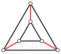 Esqueleto do prisma triangular