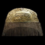 Tang or Liao dynasty silver comb.[17]