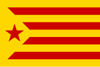 Flag of Catalan independence