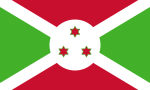 Bandièra deRepublica de Burundi