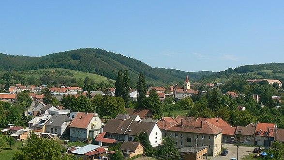 Panorama de Koryčany.