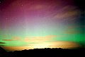 Aurora Australis Display Over Wellington 2001