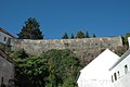 Equally placed gun-ports on the wall adjacent to the Pulverturm at Krems