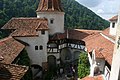 Bran Castle, view of courtyard