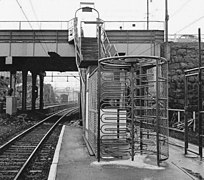 De westelijke toegang in 1963.