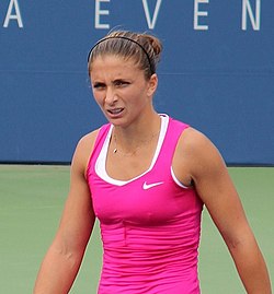 Sara Errani a 2012-es US Openen