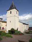 L'église de la Nativité-de-la-Vierge-Marie de Charmes-la-Côte.