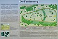 Lageplan der Funkenburg