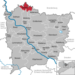 Gröditz – Mappa