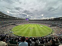 80,428 spectators watched the 2022 ICC Men's T20 World Cup Final between Pakistan and England at the MCG