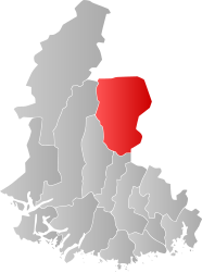 Åseral – Mappa