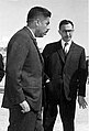 Thuqan Hindawi with Prime Minister Wassfi Al Tall in Marka Airport Summer 1965