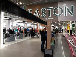 Easton Helsinki sisältä.