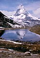 The Matterhorn reflected in The Riffelsee