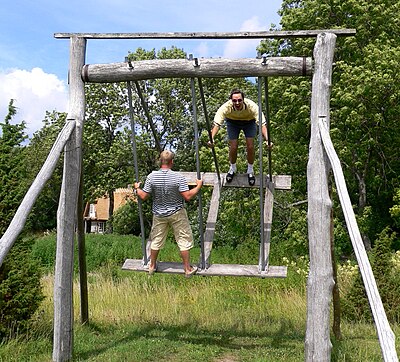 Traditionele schommel