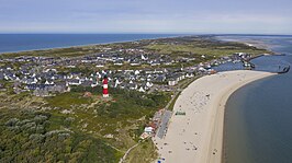 Luchtfoto van Hörnum