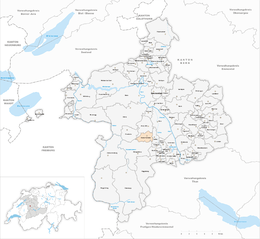 Niedermuhlern - Localizazion