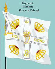 Drapeau colonel de 1781 à 1791