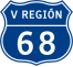 Route 68 shield}}