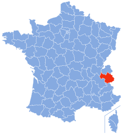 Location o Savoie in Fraunce