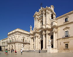 Pandangan Duomo Siracusa