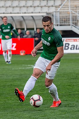 Holeš als speler van FK Jablonec