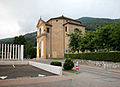 Vista laterale della Chiesa di San Maurizio