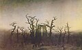 Caspar David Friedrich: L'Abbaye dans une forêt de chênes (1810)