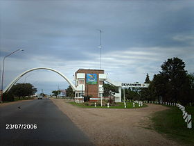 Portal de entrada da cidade.