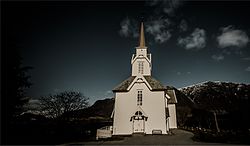 View of the village church