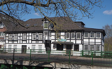 Wassermühle Harpstedt - gehört heute zum Hotel „Zur Wasserburg“