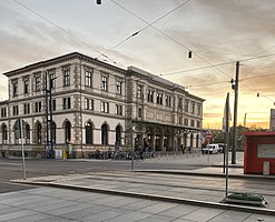 Empfangshalle des Chemnitzer Hauptbahnhofes (2020)