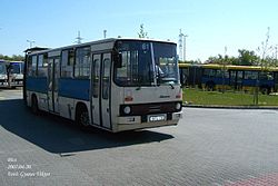 Ikarus 280-as a régi 61-es vonalon 2007-ben