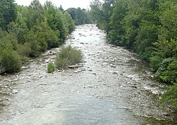 The Travo seen from the railway bridge