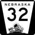 State Highway 32 marker