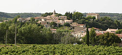 Skyline of Roaix