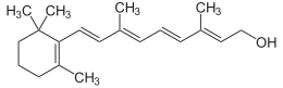 Description de l'image All-trans-Retinol2.svg.