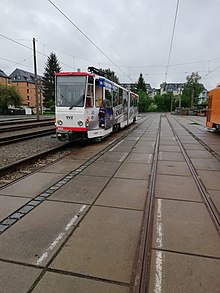 KT4D 932 im Betriebshof Schlachthofstraße