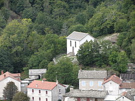 The temple of Rouve Bas: today desacralized, it is now a memorial devoted to the Camisard war in Bougès mountains (Cévennes)