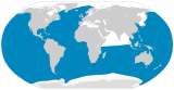 Aire de répartition du Rorqual boréal