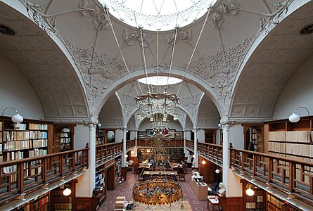 Sala Mare a Bibliotecii din Aarhus de Karl Hansen Reistrup