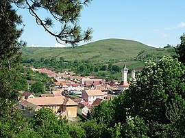 Slimnic, viewed from the citadel