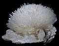 Image 9Natrolite is a mineral series in the zeolite group; this sample has a very prominent acicular crystal habit. (from Mineral)