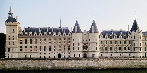 Medieval towers and neo-Gothic wings in between