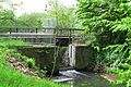 Stauwehr am Hammer Bach an der Hammer Mühle